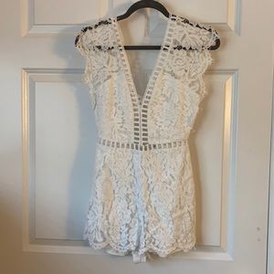 Lace Romper
